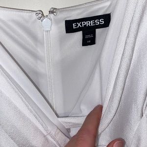 New white express dress